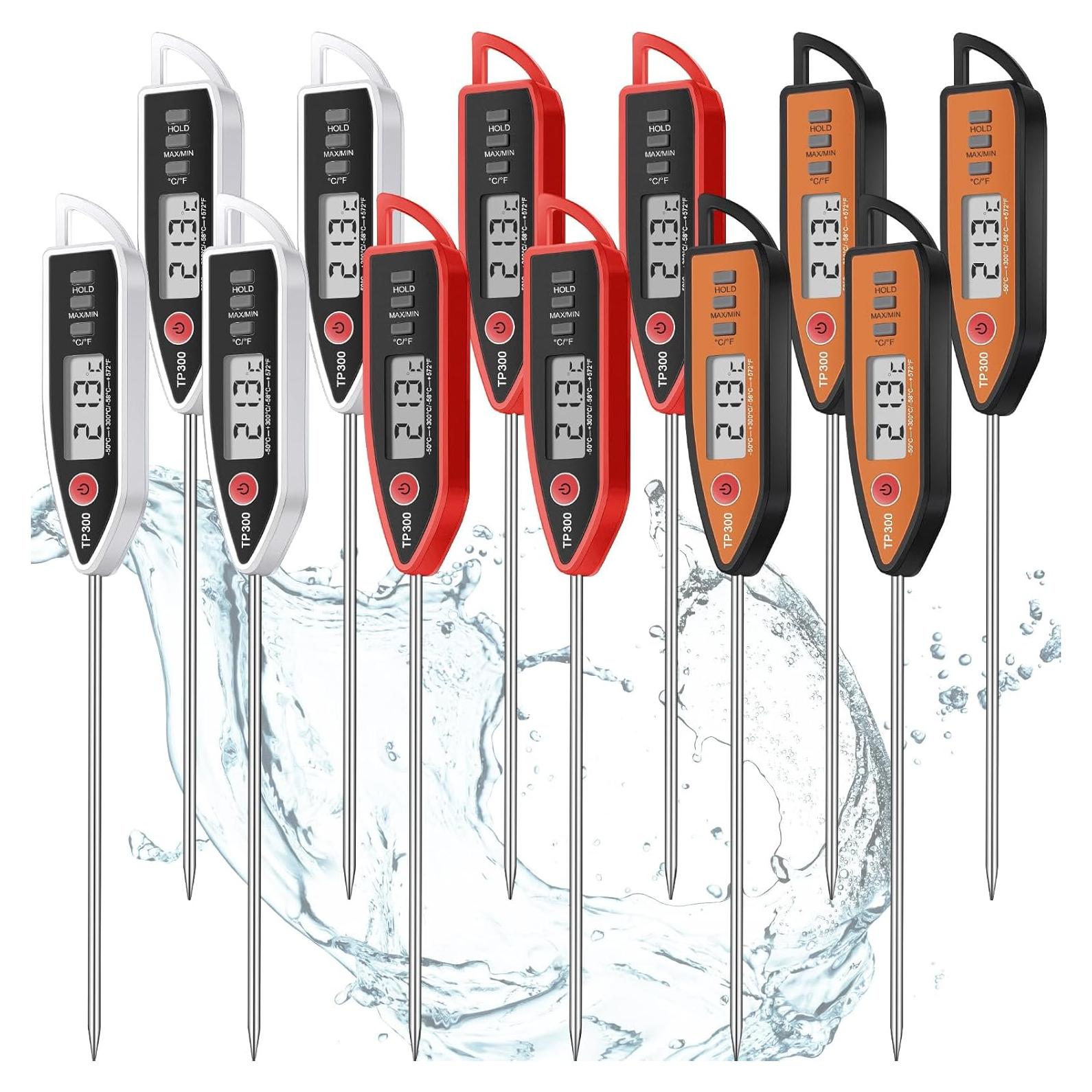 Termómetro Digital Weewooday 12 Piezas Lectura Inmediata