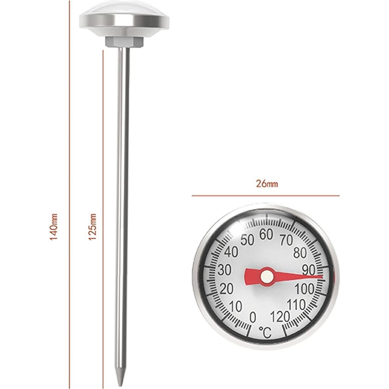 Termómetro de Cocina Galyacht Acero Inoxidable Preciso 21.88cm