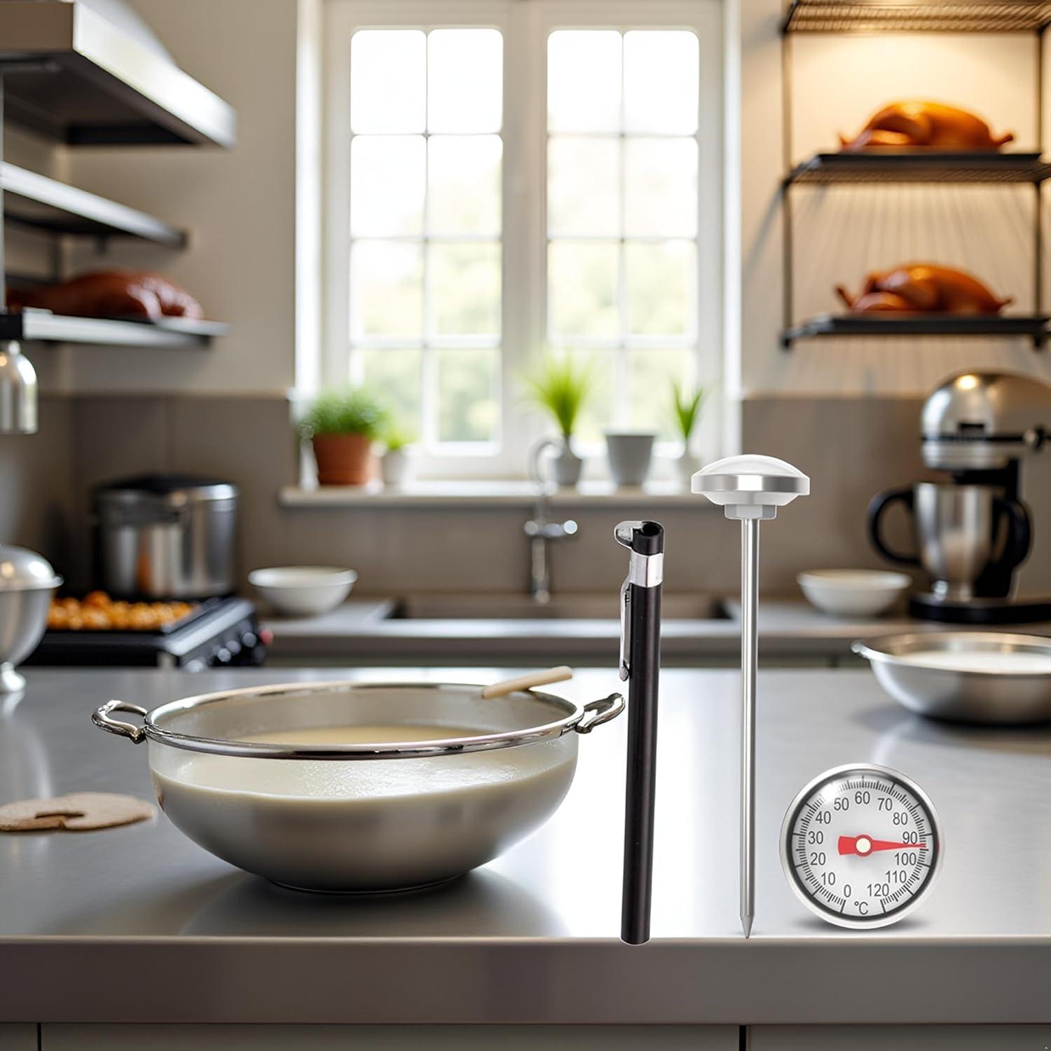 Termómetro de Cocina Galyacht Acero Inoxidable Preciso 21.88cm