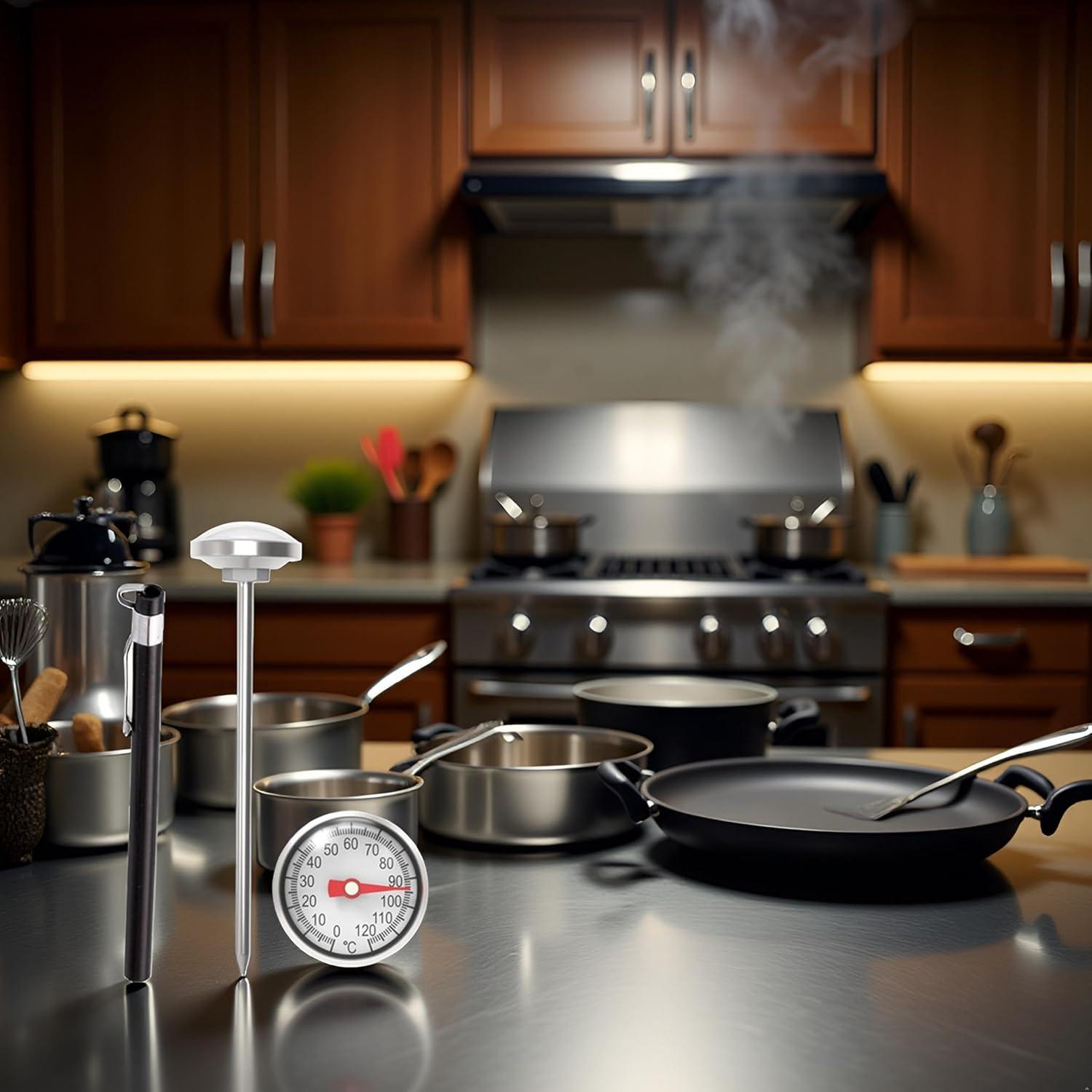 Termómetro de Cocina Galyacht Acero Inoxidable Preciso 21.88cm