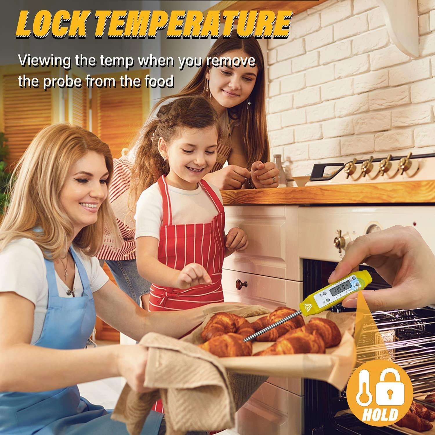 Termómetro Digital de Cocina UTOURS - Acero Inoxidable 304