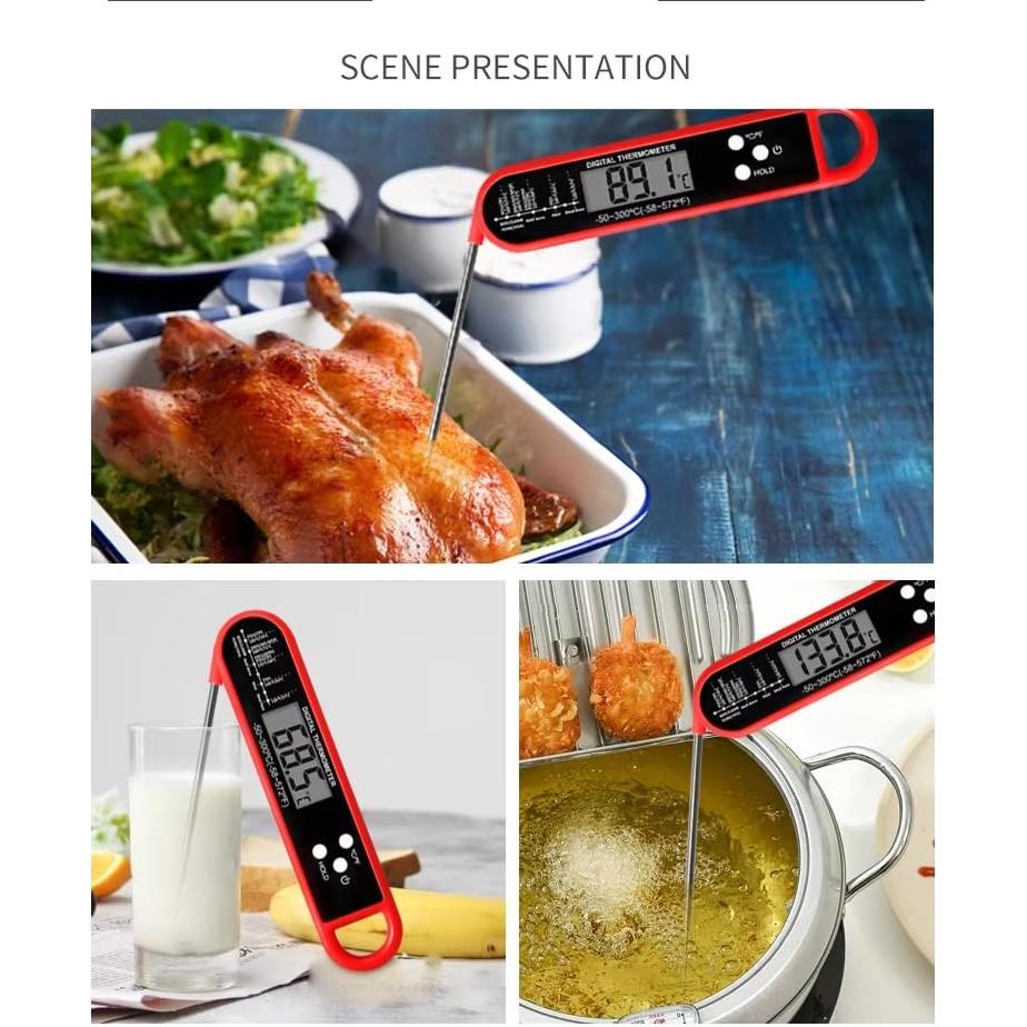 Termómetro Digital de Carne Impermeable G11 - Rango -50°C a 300°C