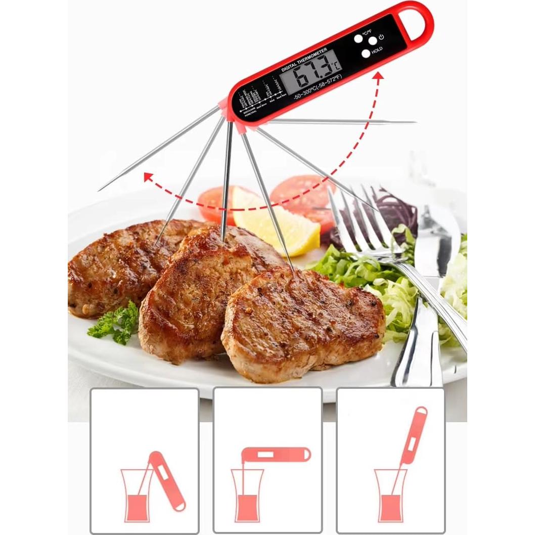 Termómetro Digital de Carne Impermeable G11 - Rango -50°C a 300°C