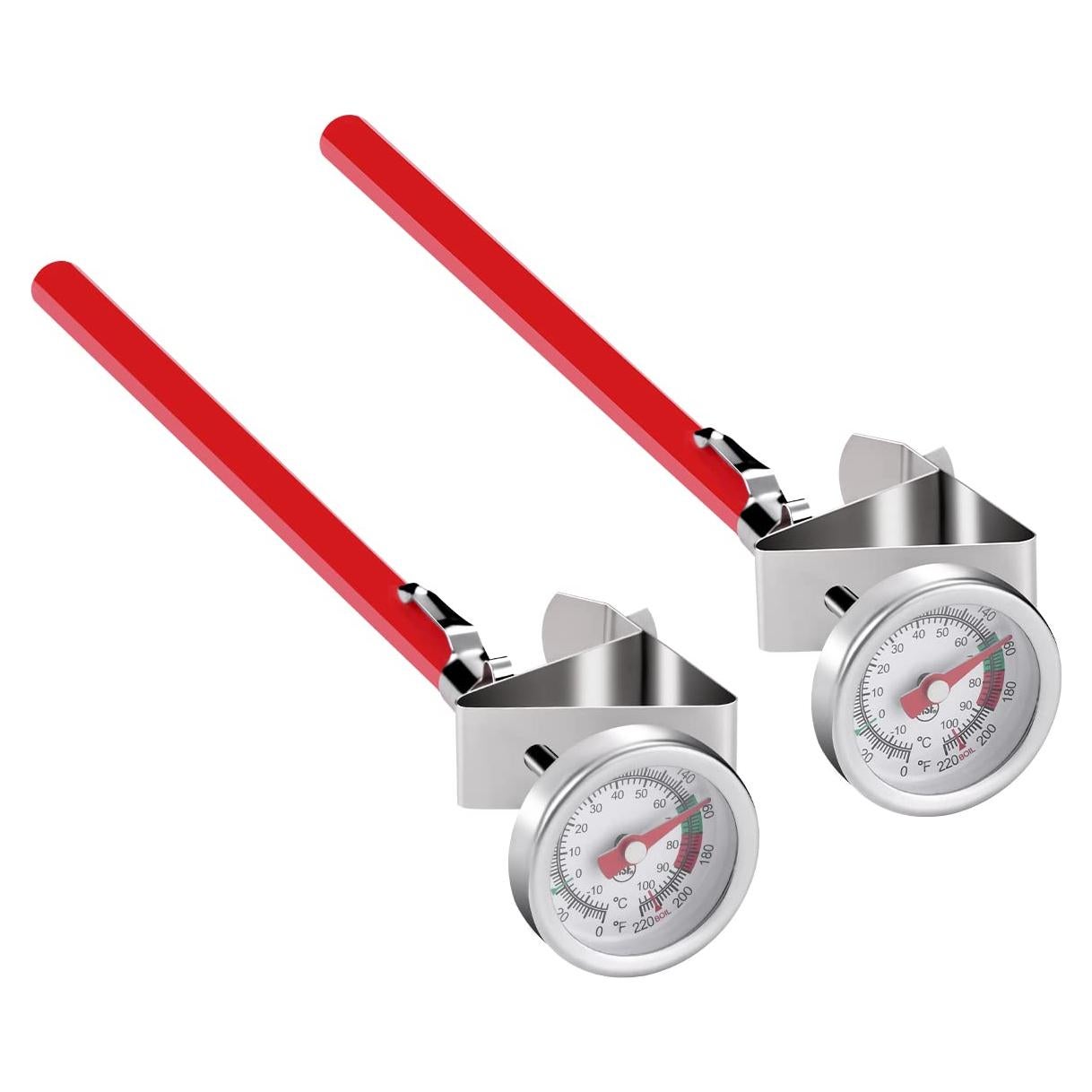 Paquete de 2 termómetros de lectura instantánea SH JS 12.7 cm