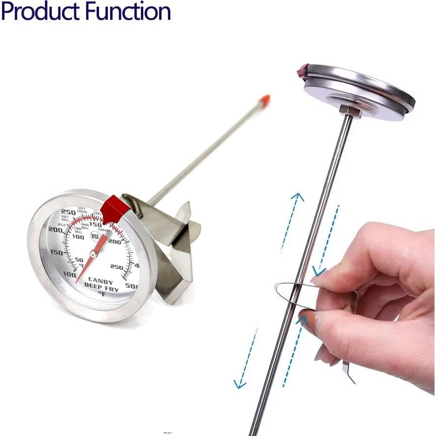 Termómetro de Aceite y Caramelos hhnan con Clip 20.32 cm