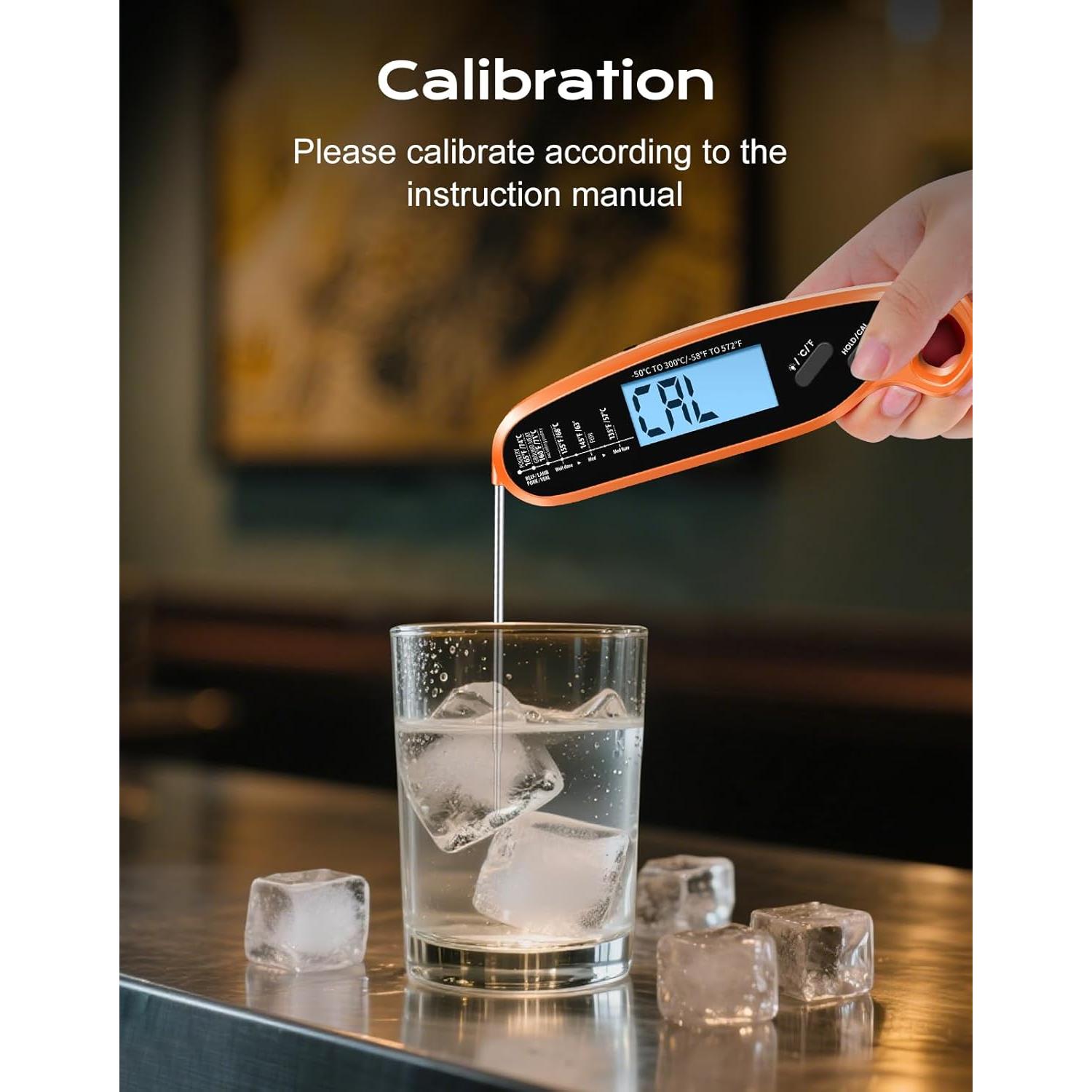 Termómetro Digital de Carne Otemly con Doble Sonda y Pantalla LCD