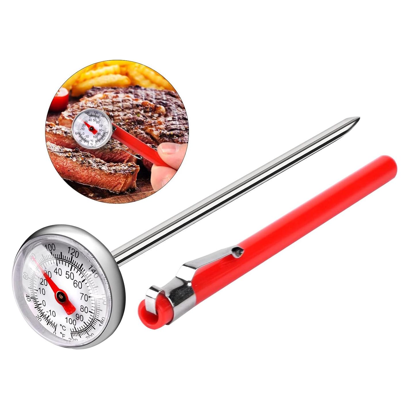 Termómetro de carne Hawgiman 15.24 cm acero inoxidable