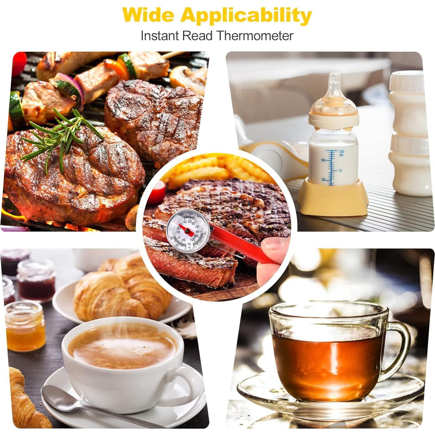 Termómetro de carne Hawgiman 15.24 cm acero inoxidable