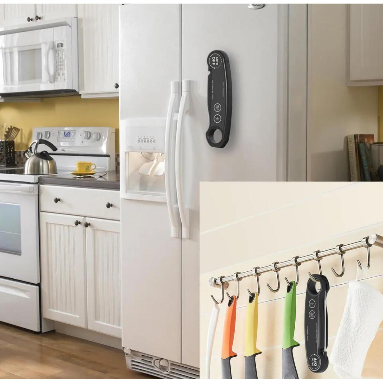 Termómetro de Carne Recargable W.K.A - Lectura Instantánea 3-4s