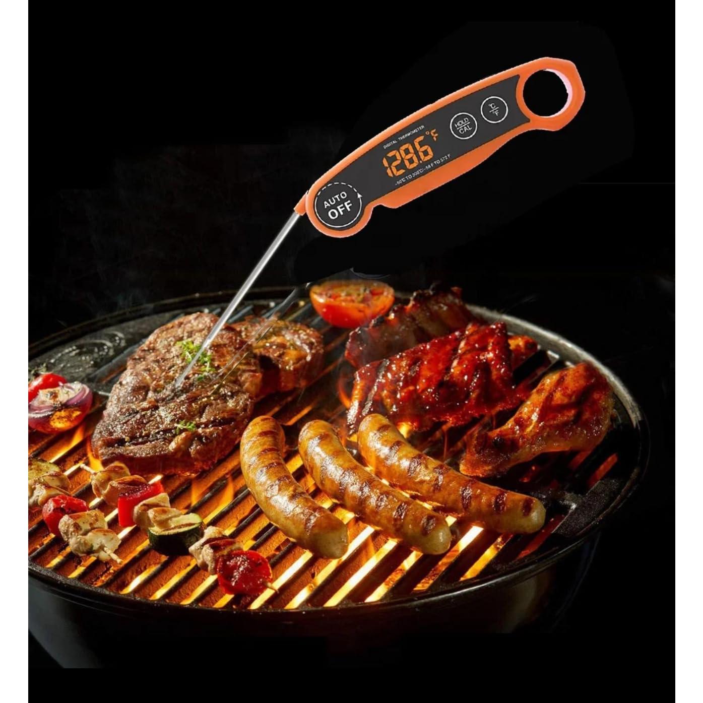 Termómetro de Carne Recargable W.K.A - Lectura Instantánea 3-4s