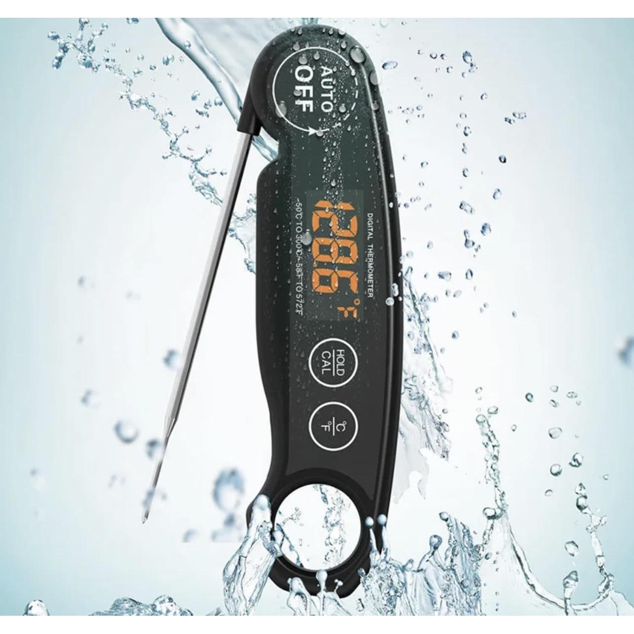 Termómetro de Carne Recargable W.K.A - Lectura Instantánea 3-4s