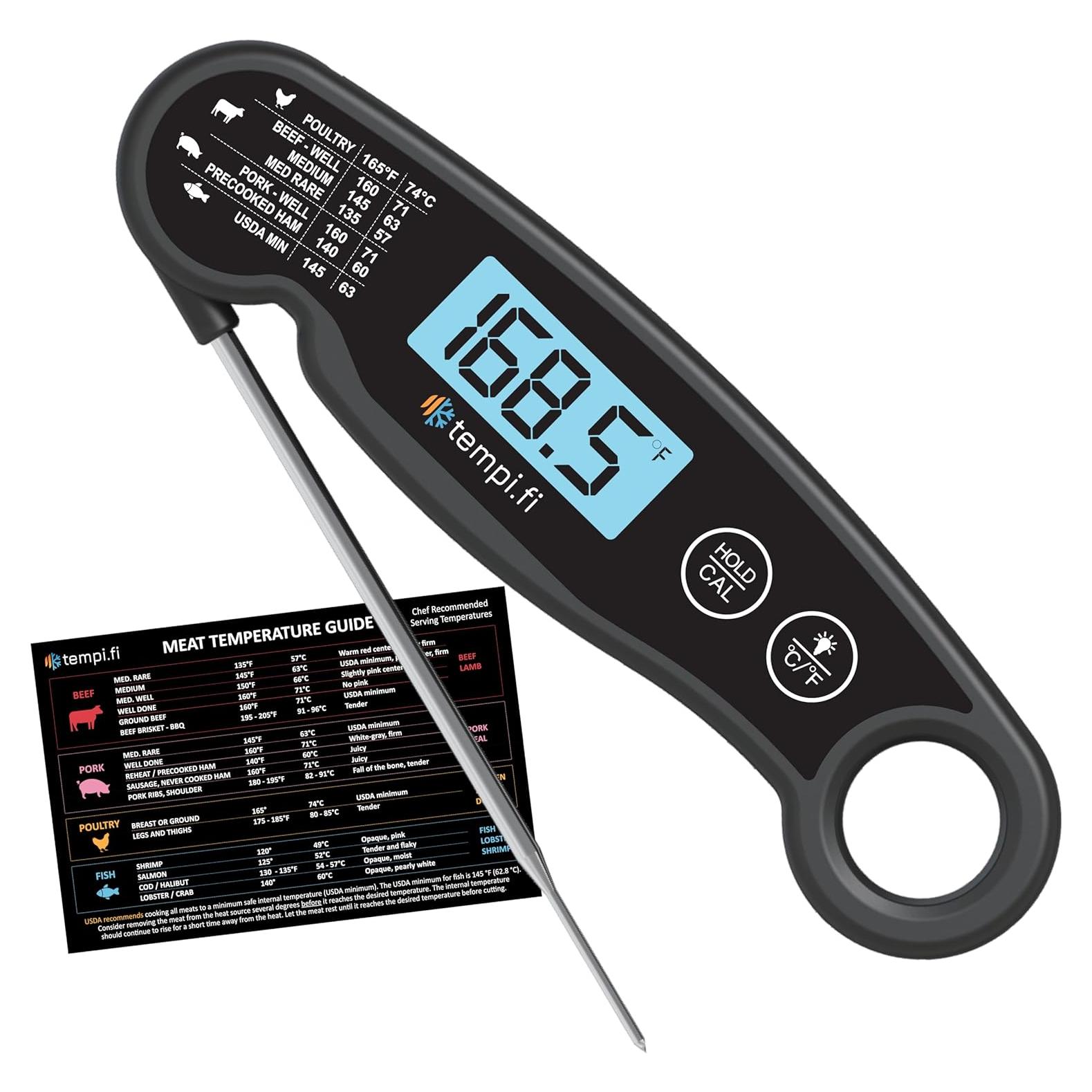 Termómetro Digital de Cocina Tempi.fi M3 - Resistente al Agua