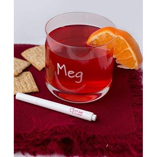 Marcador de Tiza Líquida Cestari Blanco 2mm Punta Fina