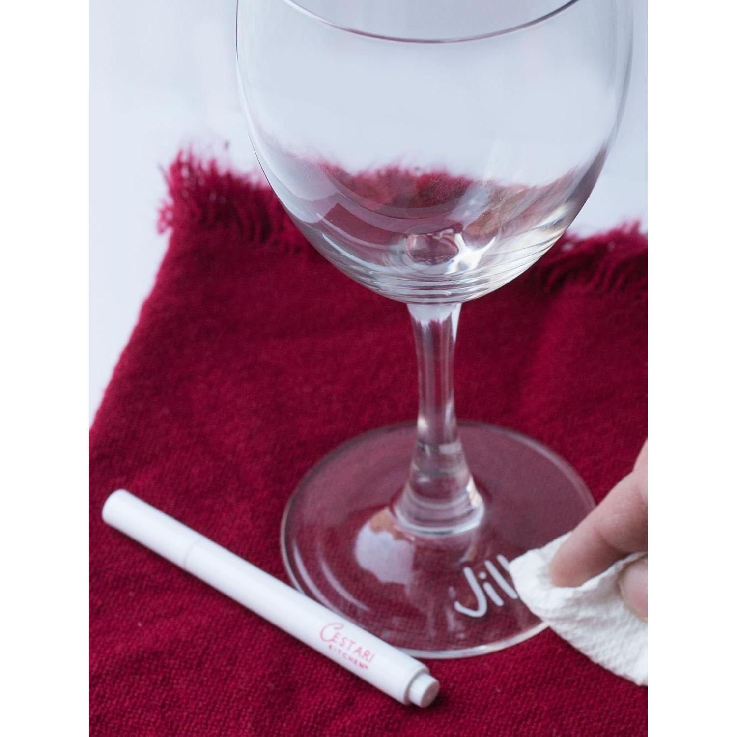 Marcador de Tiza Líquida Cestari Blanco 2mm Punta Fina