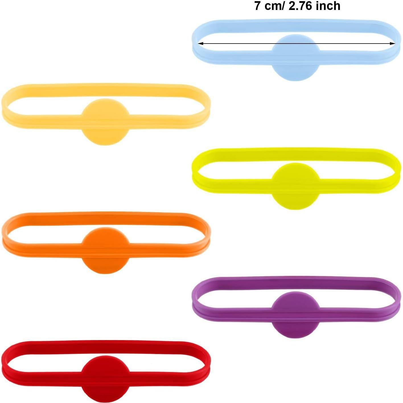 Marcadores de Bebidas Cielasis 12 Piezas Silicona Reutilizables