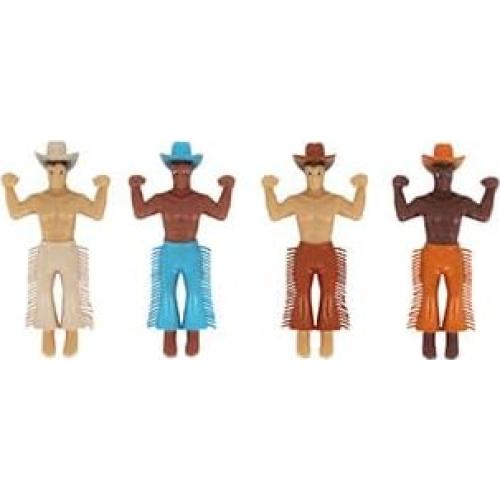 Marcadores de Bebida Reutilizables NPW para Copas - 4 Vaqueros