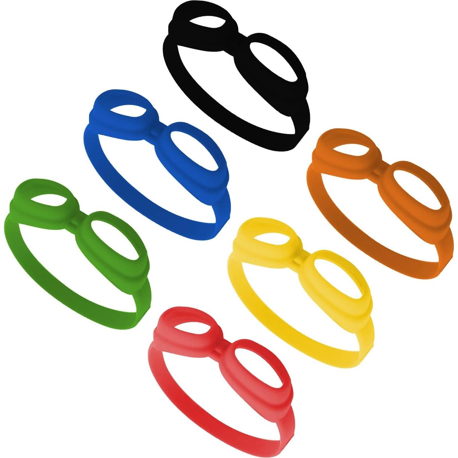 Juego de 6 Etiquetas de Silicona para Botellas de Cerveza EINCORN