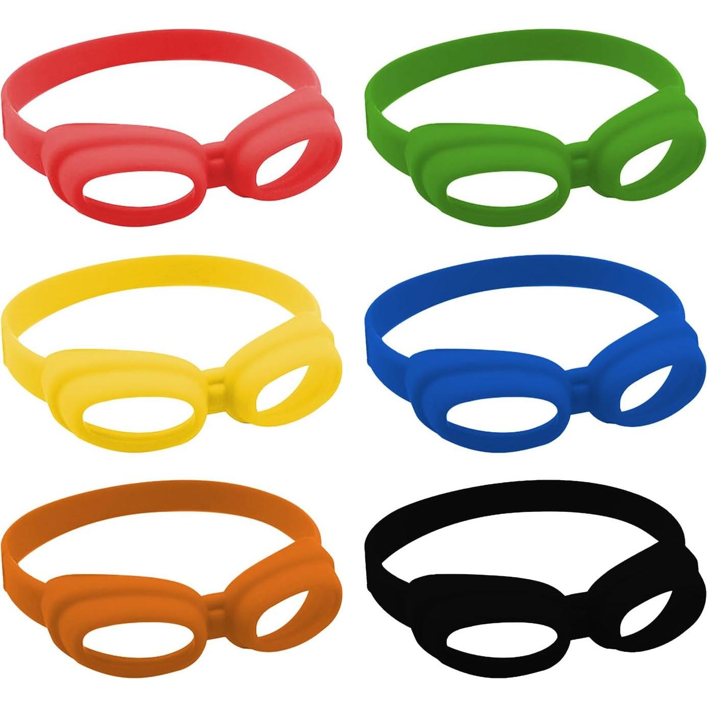 Juego de 6 Etiquetas de Silicona para Botellas de Cerveza EINCORN