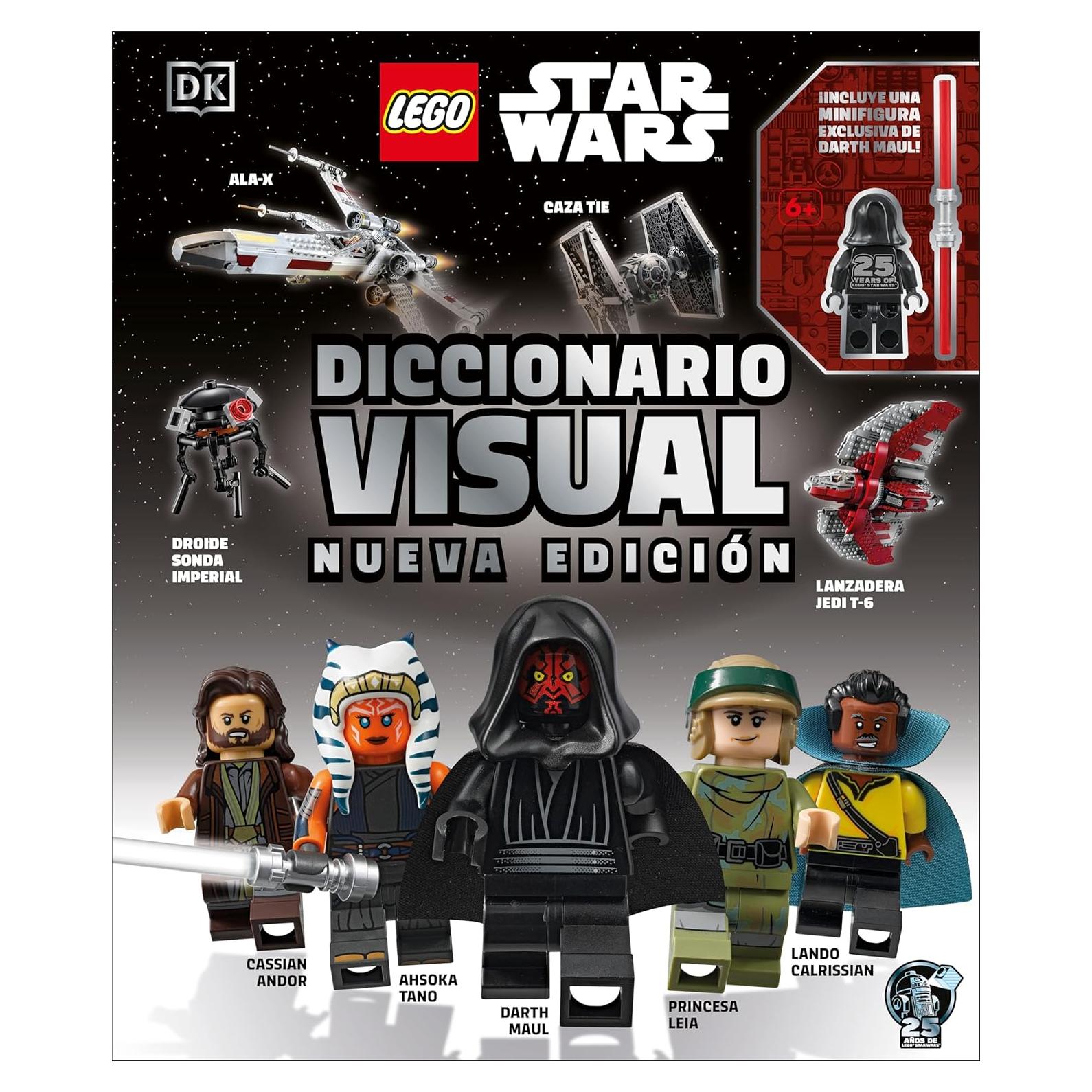 LEGO Star Wars Diccionario visual: Nueva edición (Visual Dictionary Updated Edition): Con una minifigura exclusiva de LEGO Star Wars (Spanish Edition)