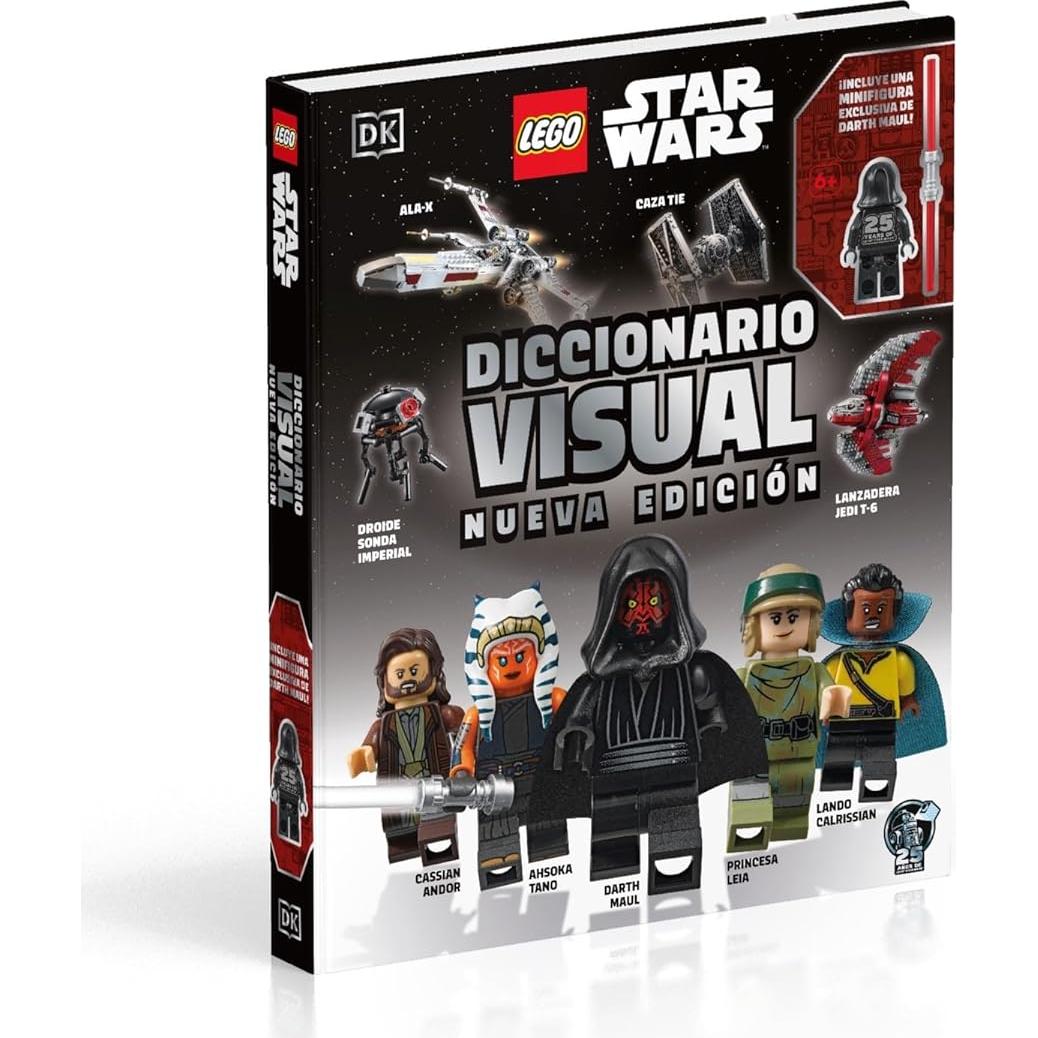 LEGO Star Wars Diccionario visual: Nueva edición (Visual Dictionary Updated Edition): Con una minifigura exclusiva de LEGO Star Wars (Spanish Edition)