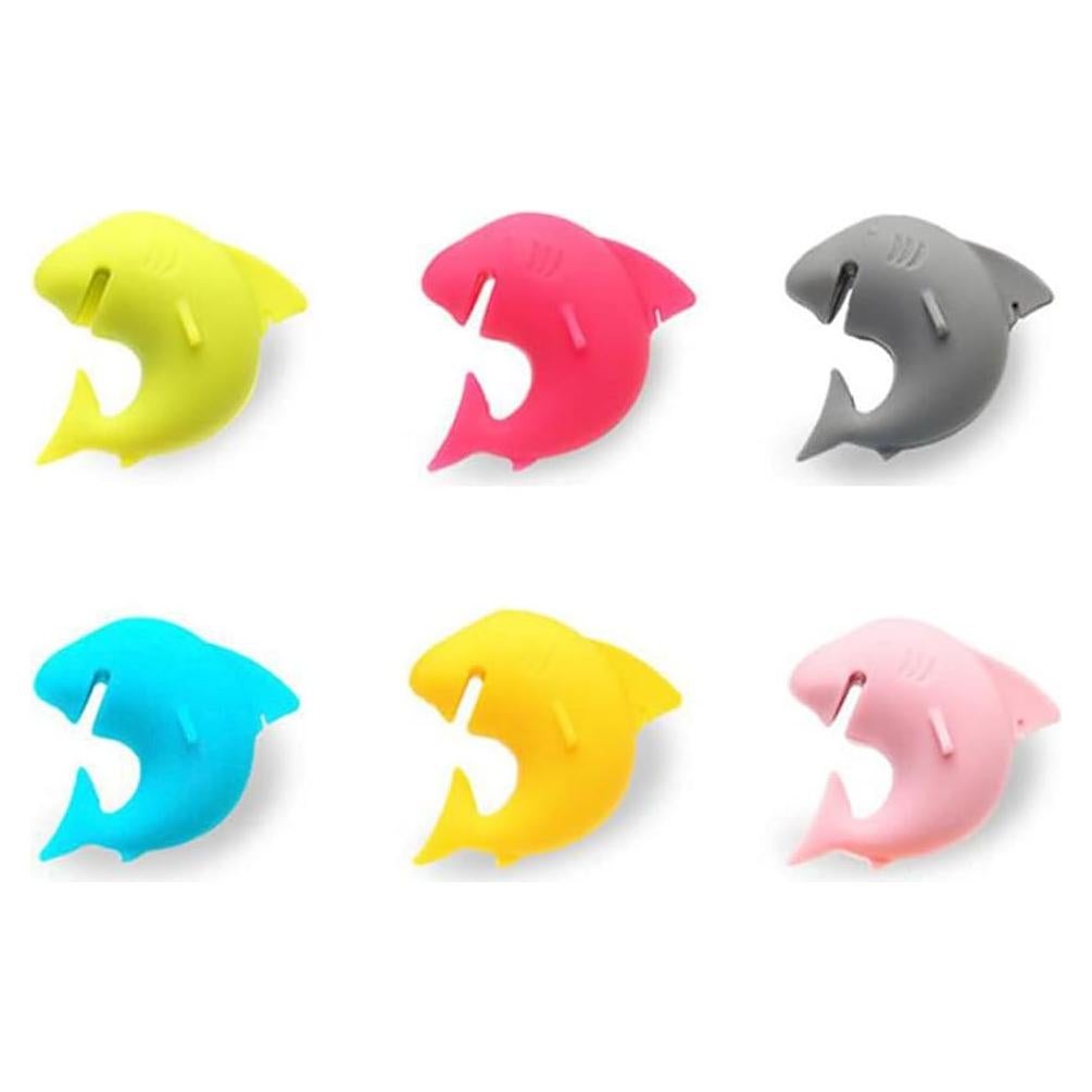 Juego de 6 Marcadores de Copas de Vino Silicona Golandstar