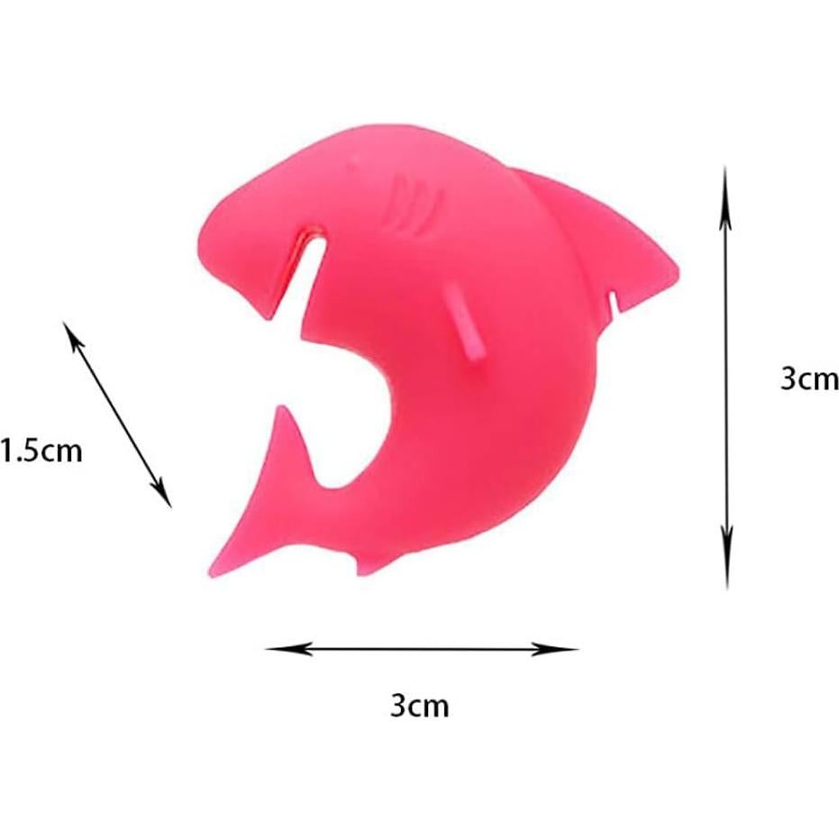 Juego de 6 Marcadores de Copas de Vino Silicona Golandstar