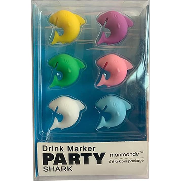 Juego de 6 Marcadores de Copas de Vino Silicona Golandstar