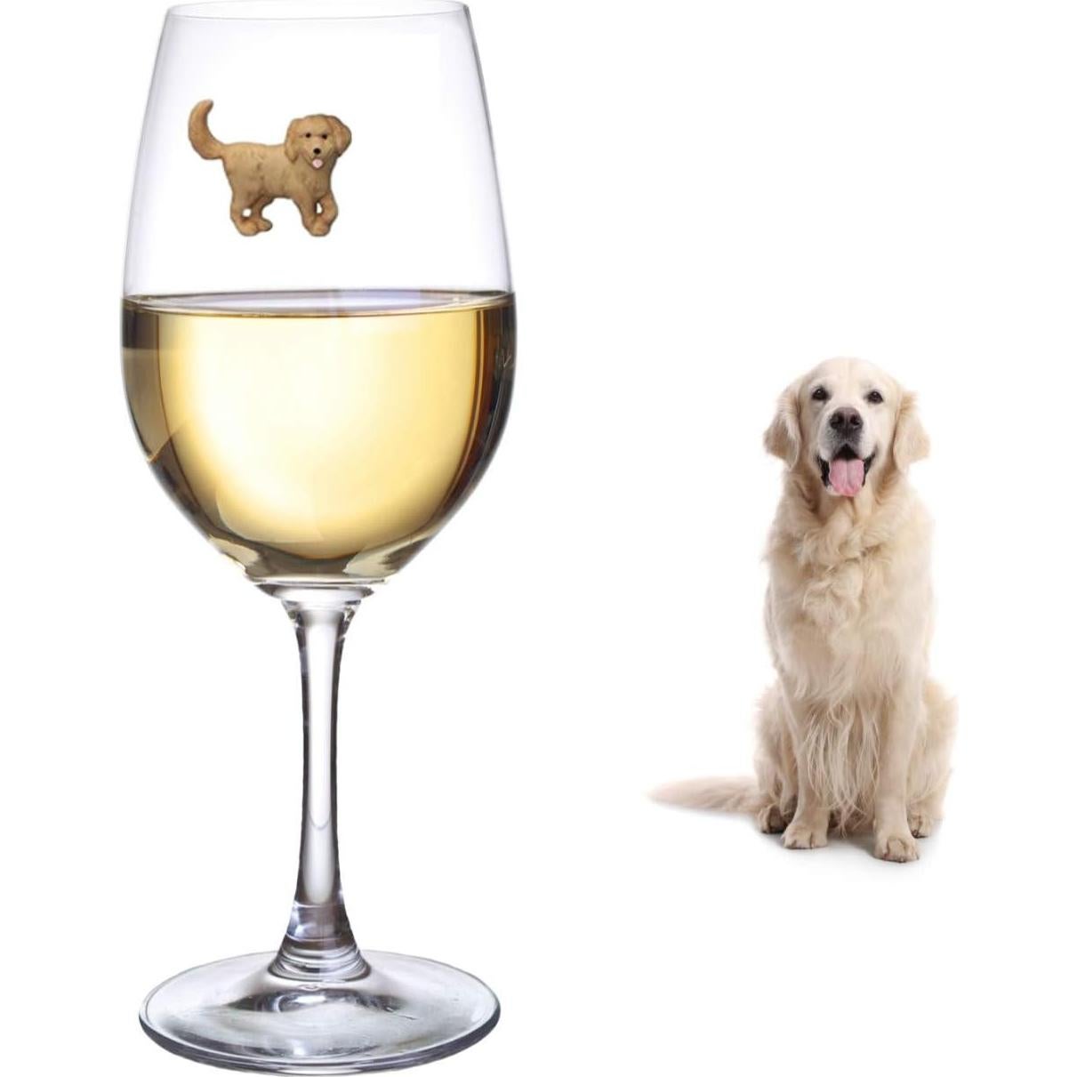 Set de 6 Encantos Magnéticos para Copas Simply Charmed - Perros