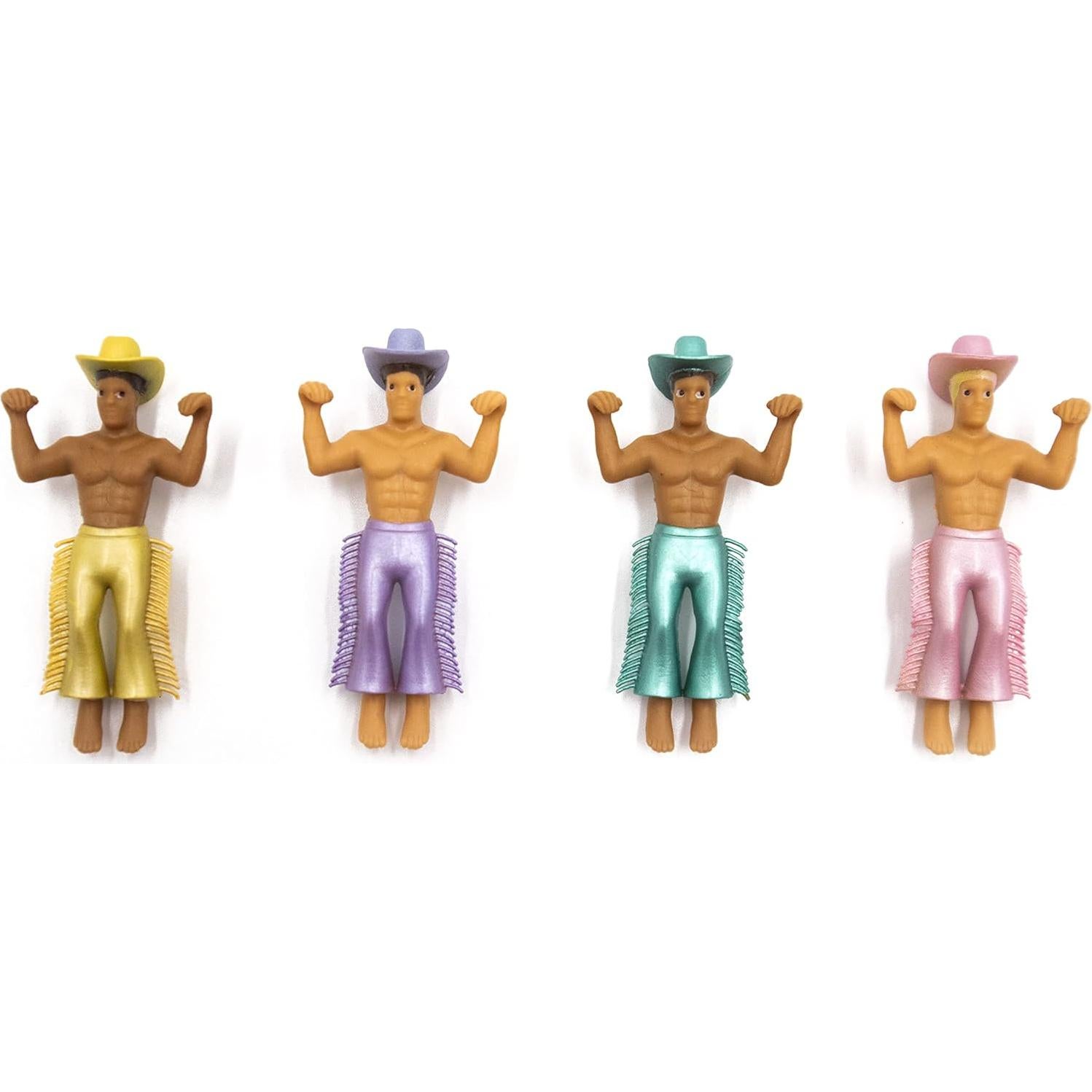 Marcadores de Bebida Cowboy Disco NPW - Paquete de 4