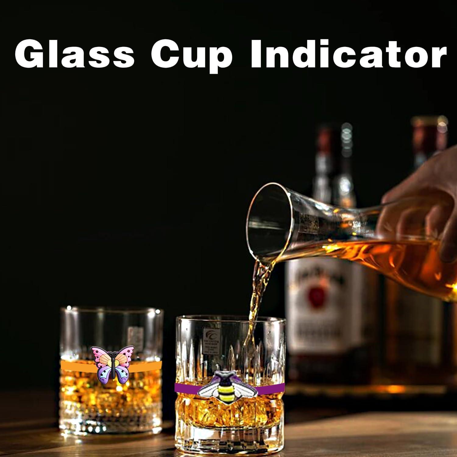 Marcadores de Copas de Vino Ackron 18 Piezas Silicona