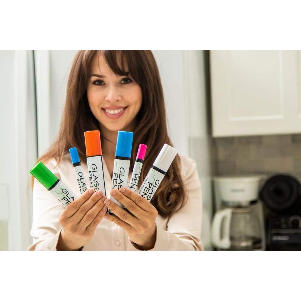 Marcador de Tiza Líquida para Ventanas Arcoíris 15mm Blanco