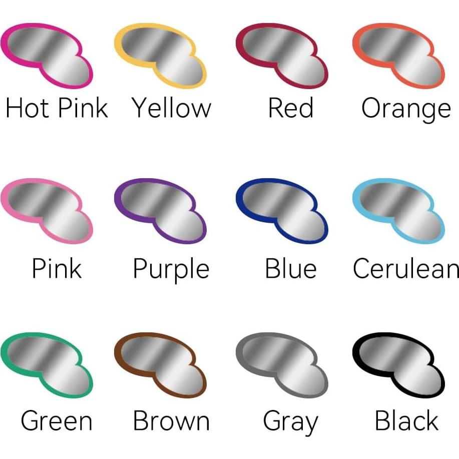 Marcadores Brillantes TRANSON 12 Colores Metalizados para Dibujo