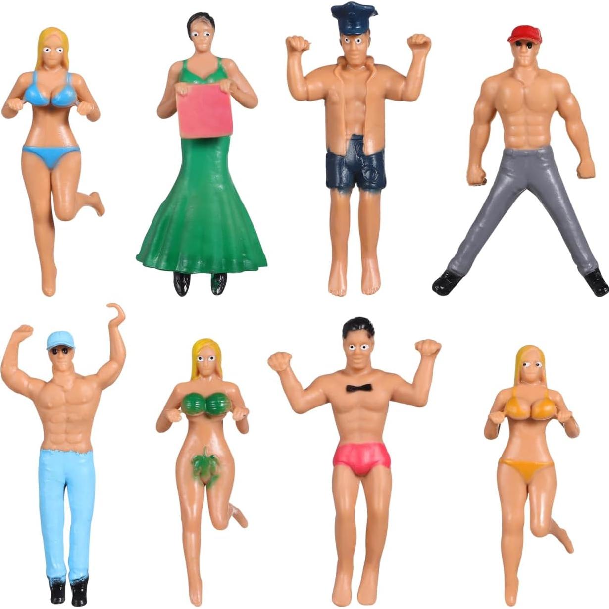 Marcadores de Bebida Toyvian PVC Reutilizables 8pcs Estilo Aleatorio