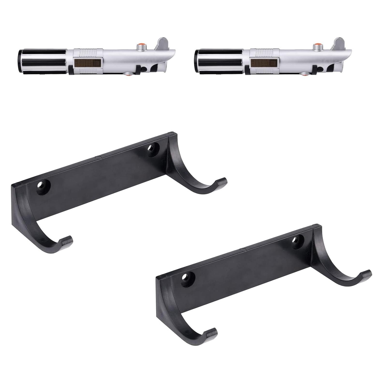 Soporte de Pared para Empuñadura de Sable de Luz LEKUSHA 2 Piezas