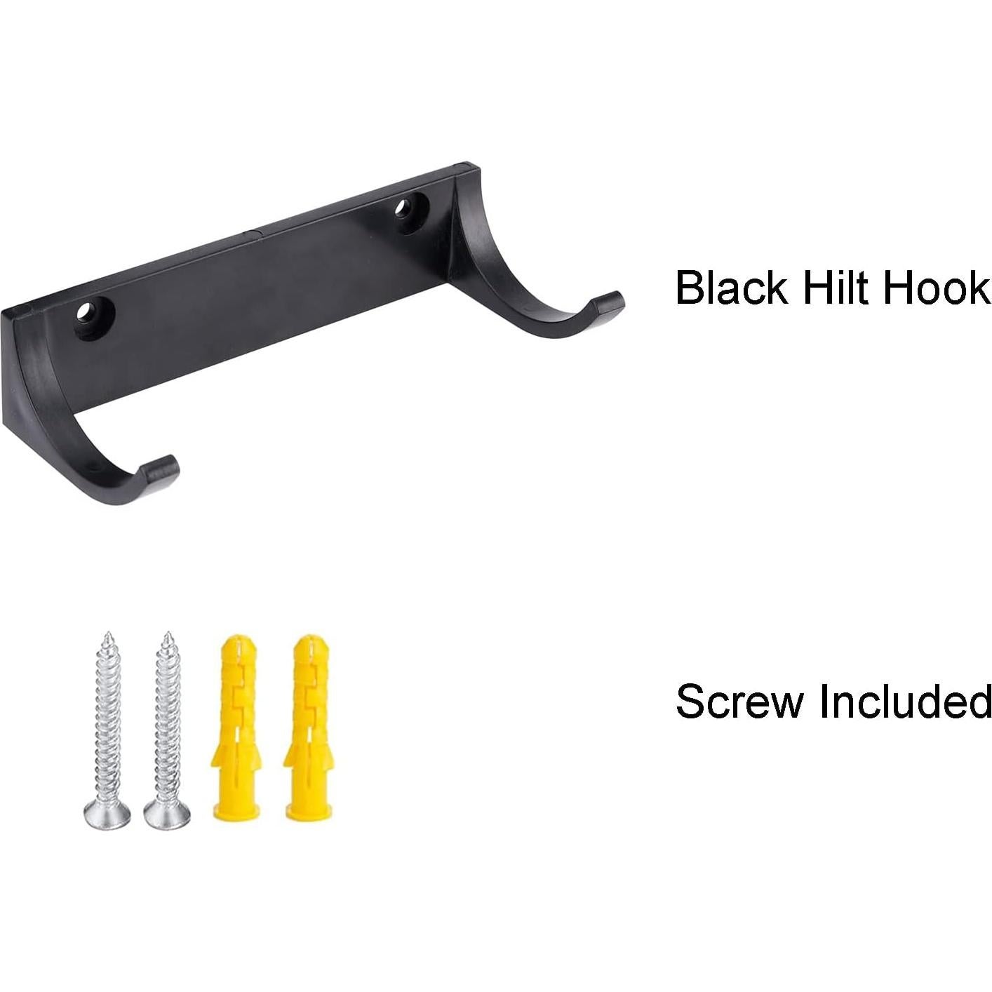 Soporte de Pared para Empuñadura de Sable de Luz LEKUSHA 2 Piezas