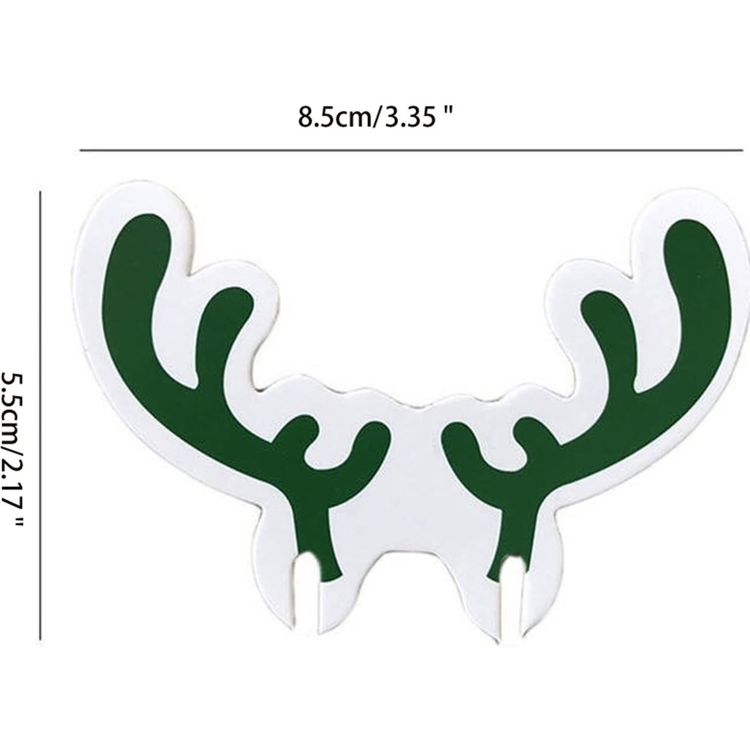80 Marcadores de Copas de Vino Navidad HOXIEYA Reutilizables