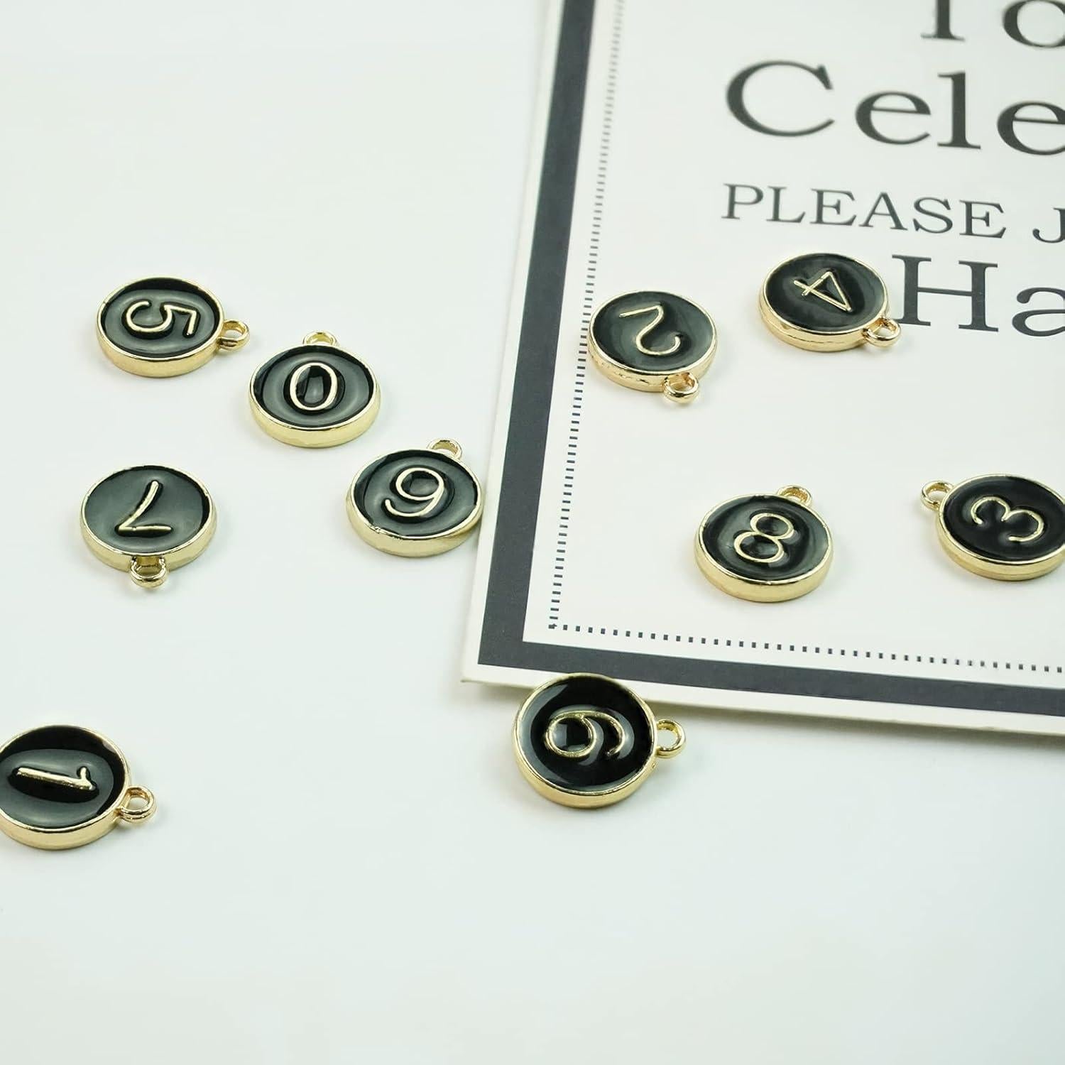 Marcadores de Copas de Vino Linkidea, Set de 10 Anillos 25mm