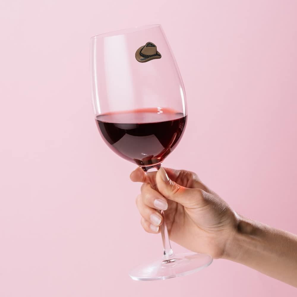 Set de 6 Encantos Magnéticos de Vino Triple Corona - Caballo, Bota, Sombrero
