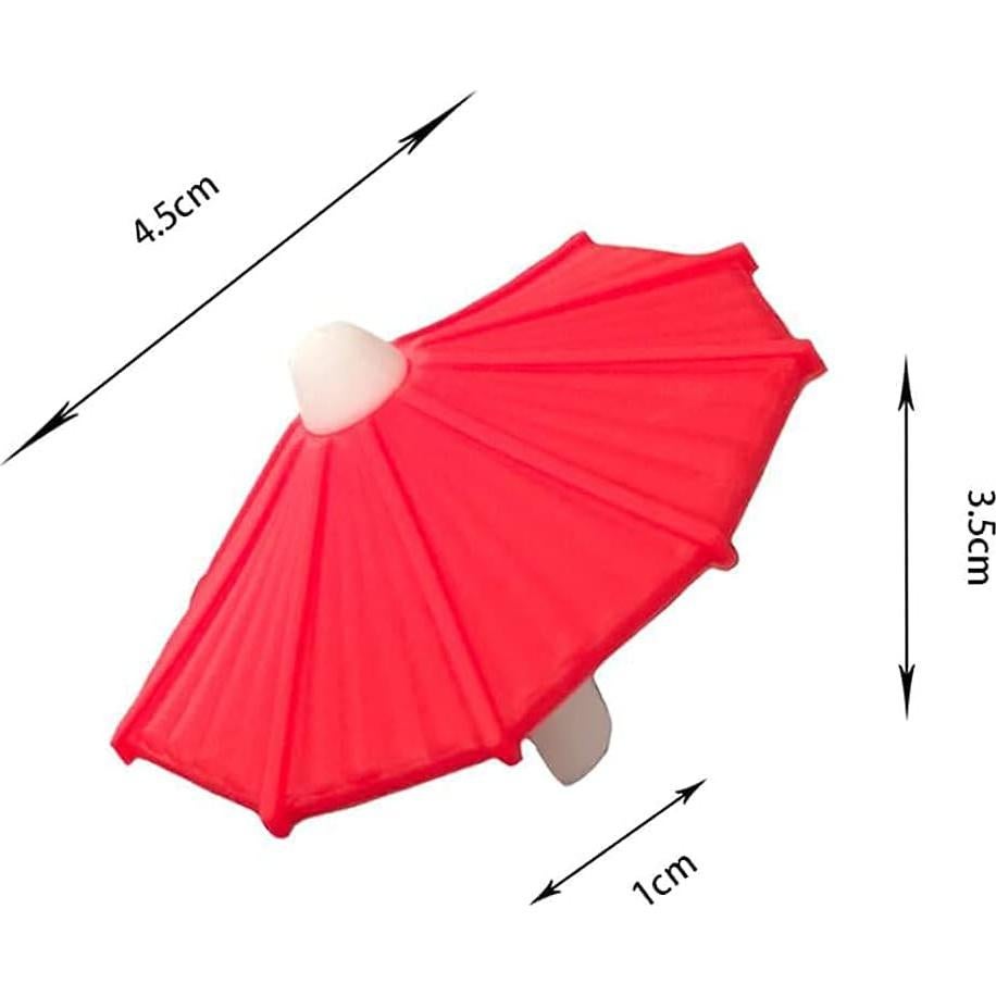 Juego de 6 Marcadores de Copas de Vino Silicona Golandstar