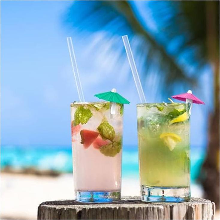 Juego de 6 Marcadores de Copas de Vino Silicona Golandstar