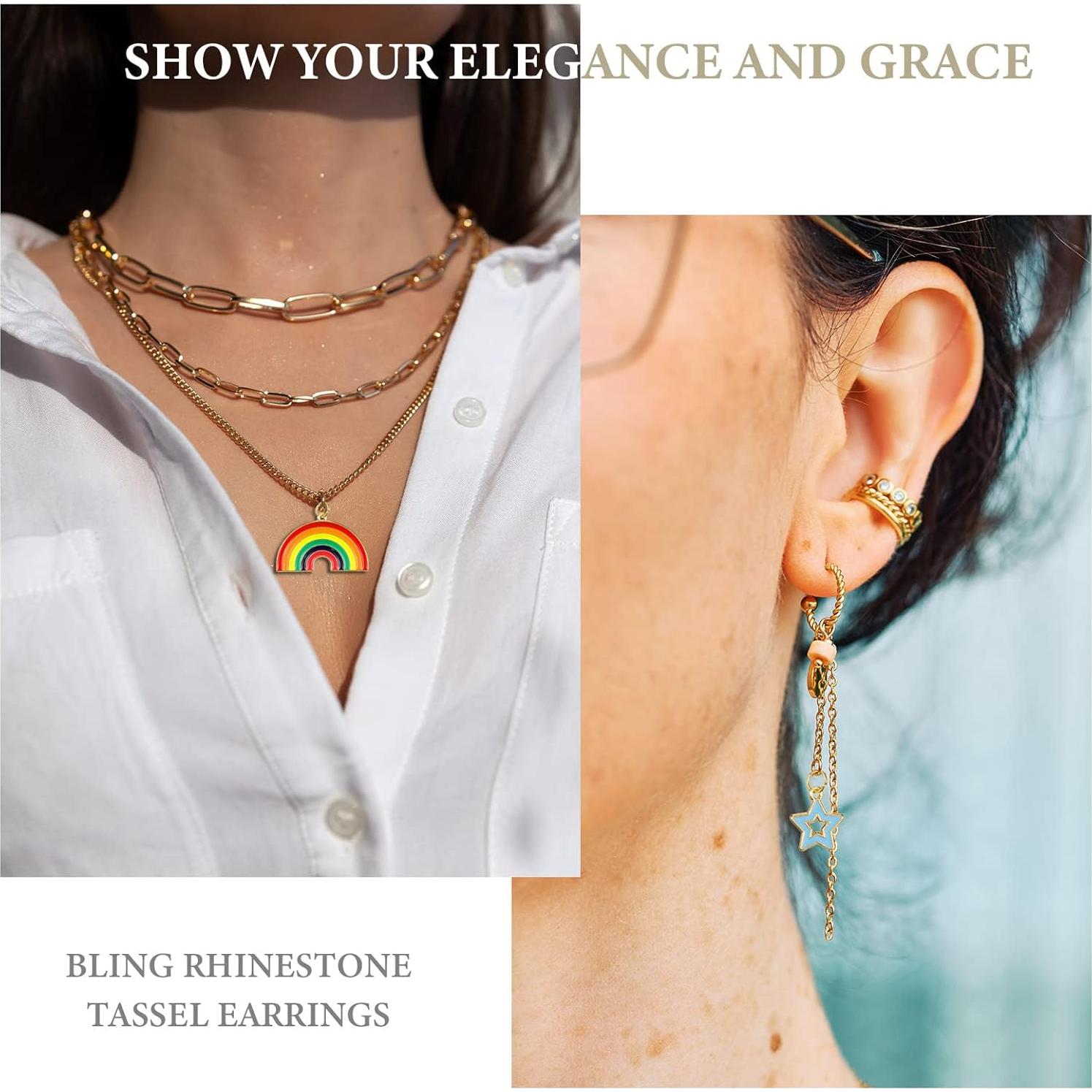 Juego de 18 Charms para Copas de Vino Vintage Lauwell