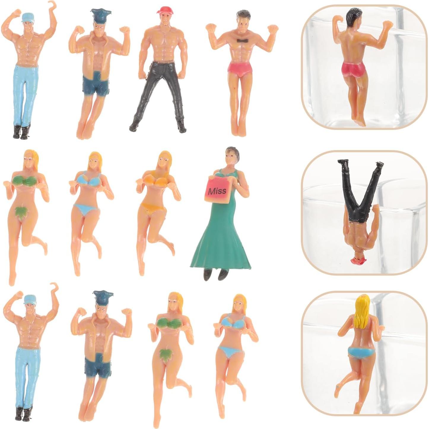 16 Marcadores de Vidrio Anime Ipetboom para Bebidas