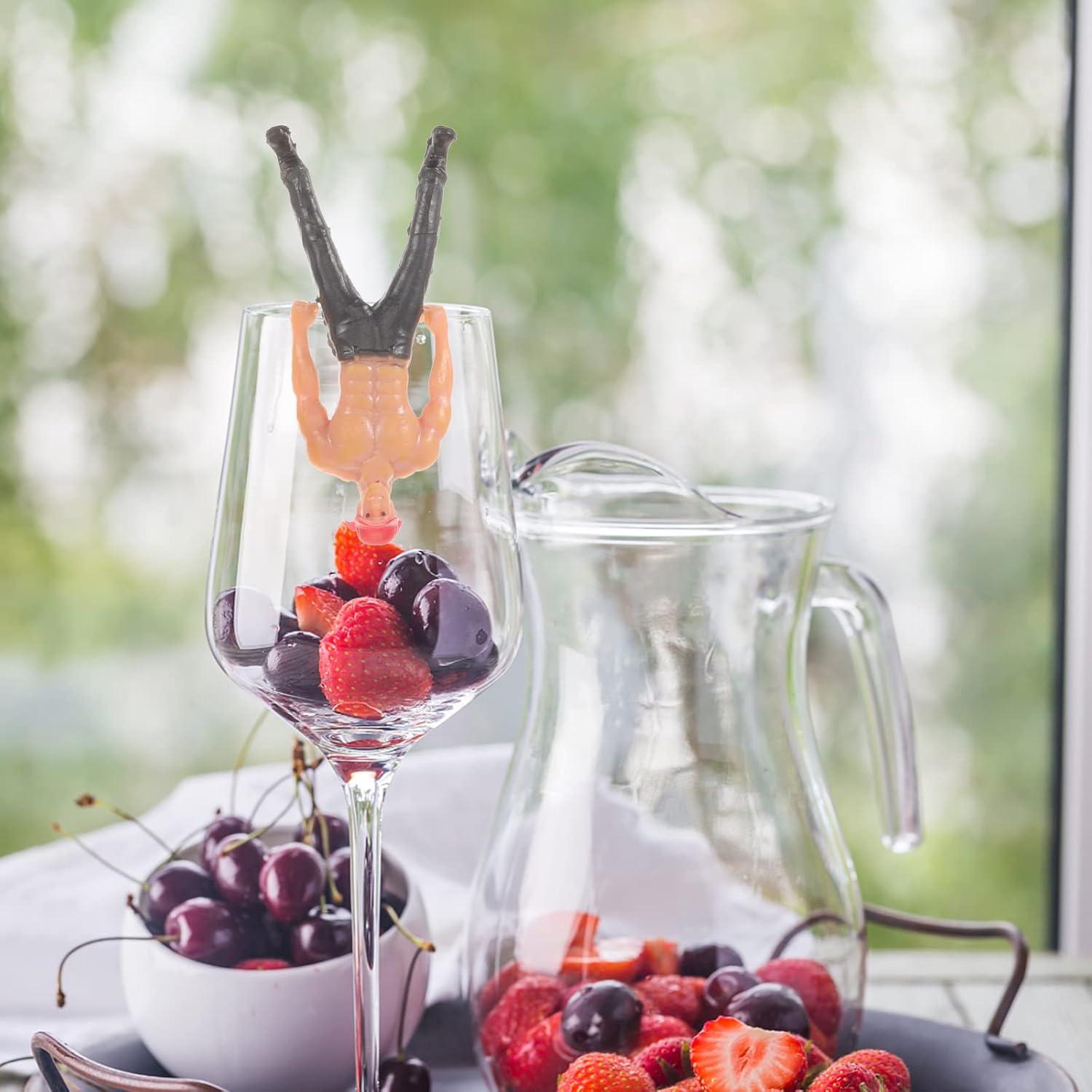 16 Marcadores de Vidrio Anime Ipetboom para Bebidas