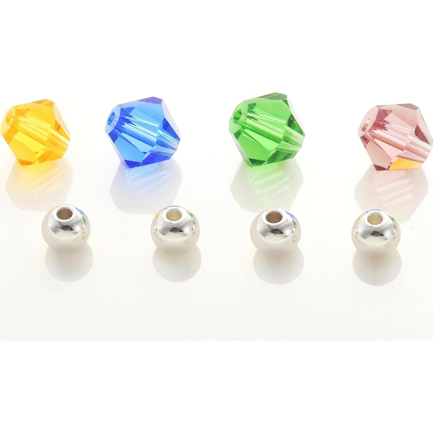 Juego de 12 Marcadores de Copas de Vino Plata 925 con Gemas