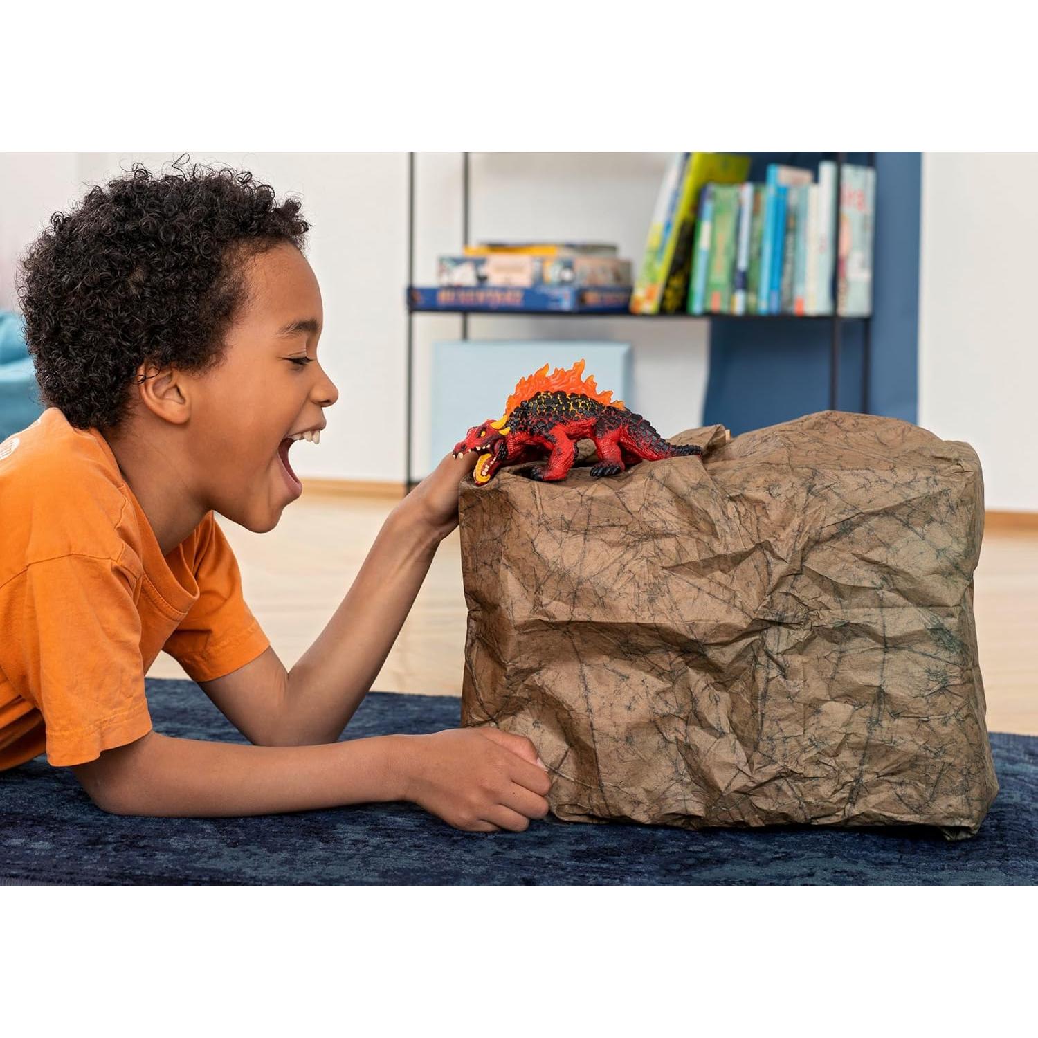 Lagarto de Magma Schleich 70156 Figura de Acción 18 cm