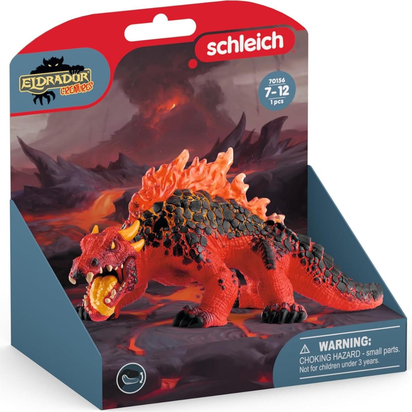 Lagarto de Magma Schleich 70156 Figura de Acción 18 cm