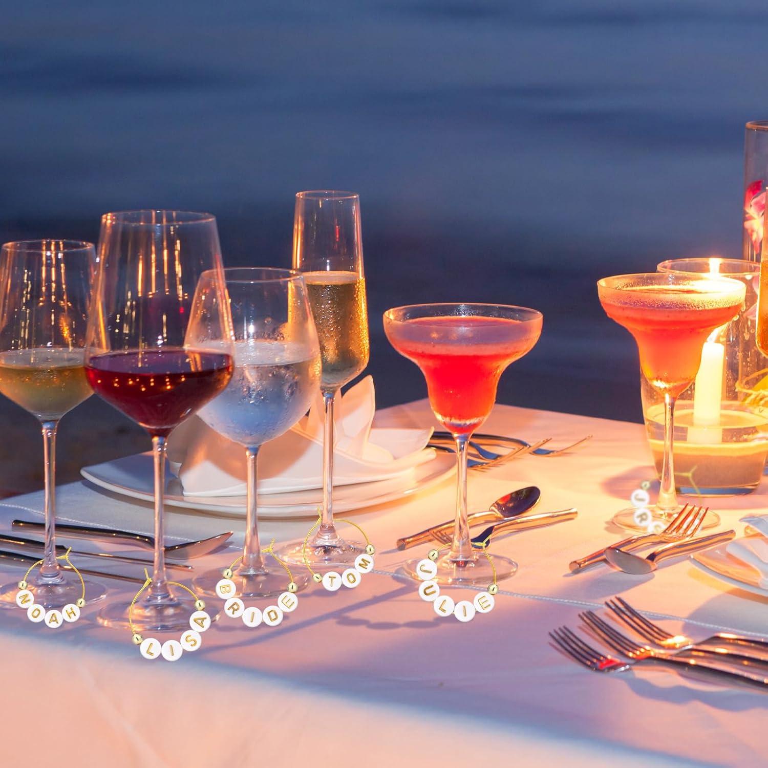 Kit de Encantos Personalizados para Copas de Vino Outus