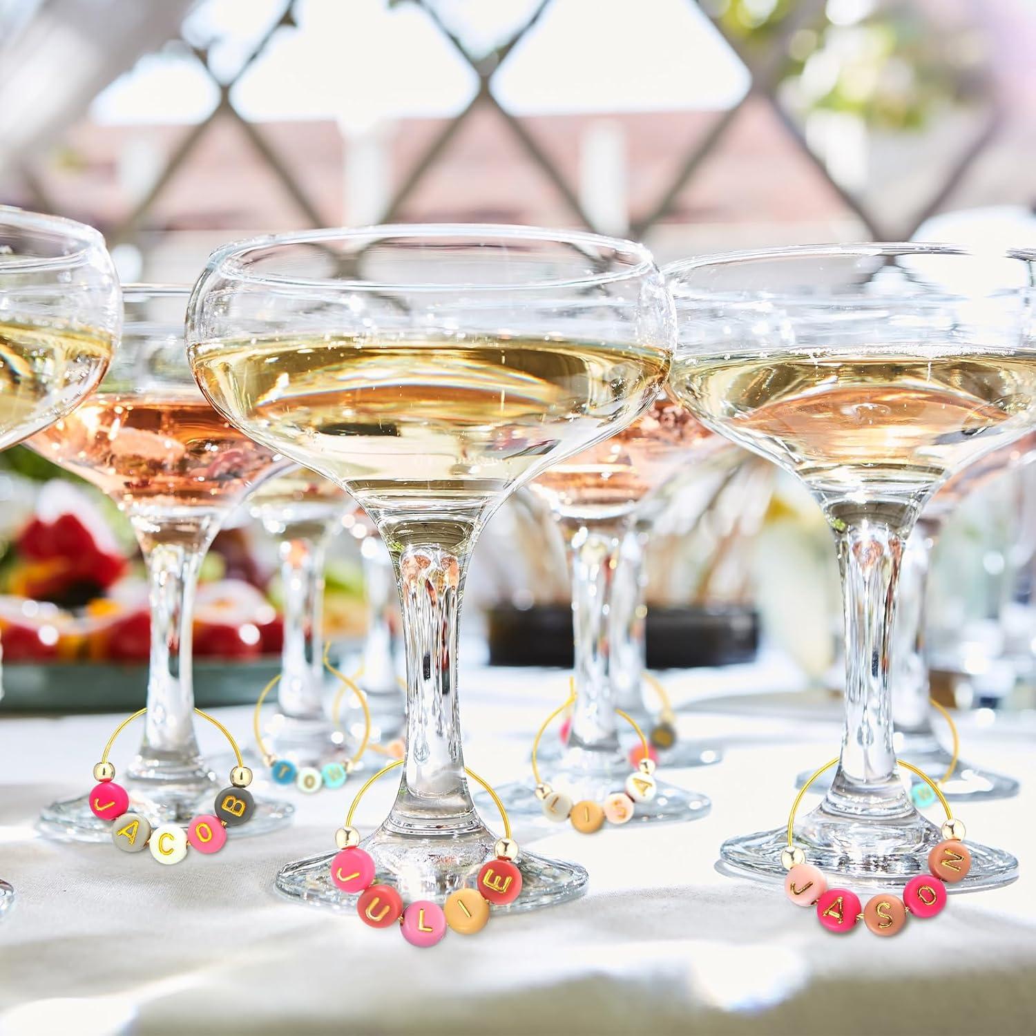 Set de Charms Personalizados para Copas de Vino Outus - 1000 Perlas