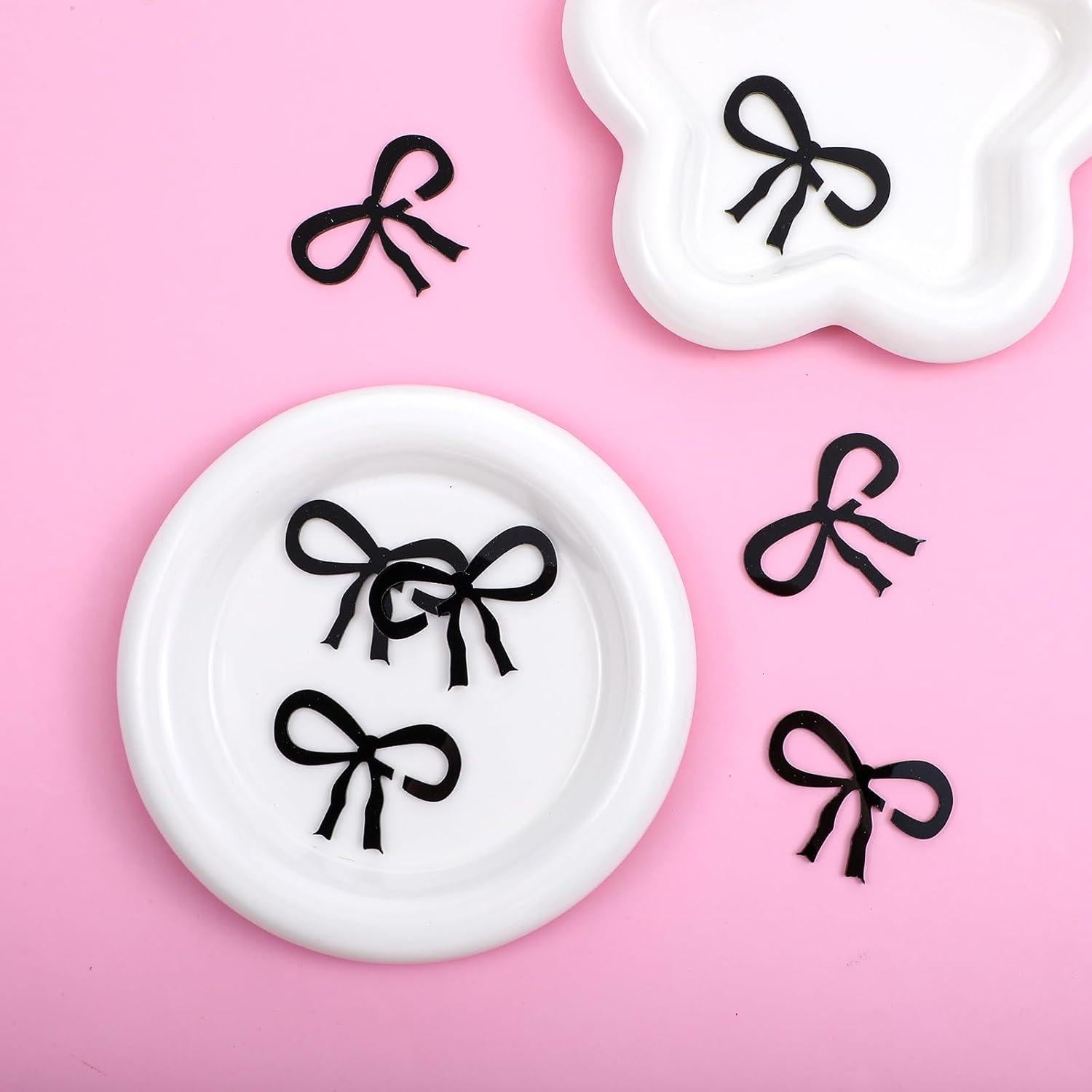 20 Marcadores de Vino HJZHII, Etiquetas Reutilizables Lazo Rosa