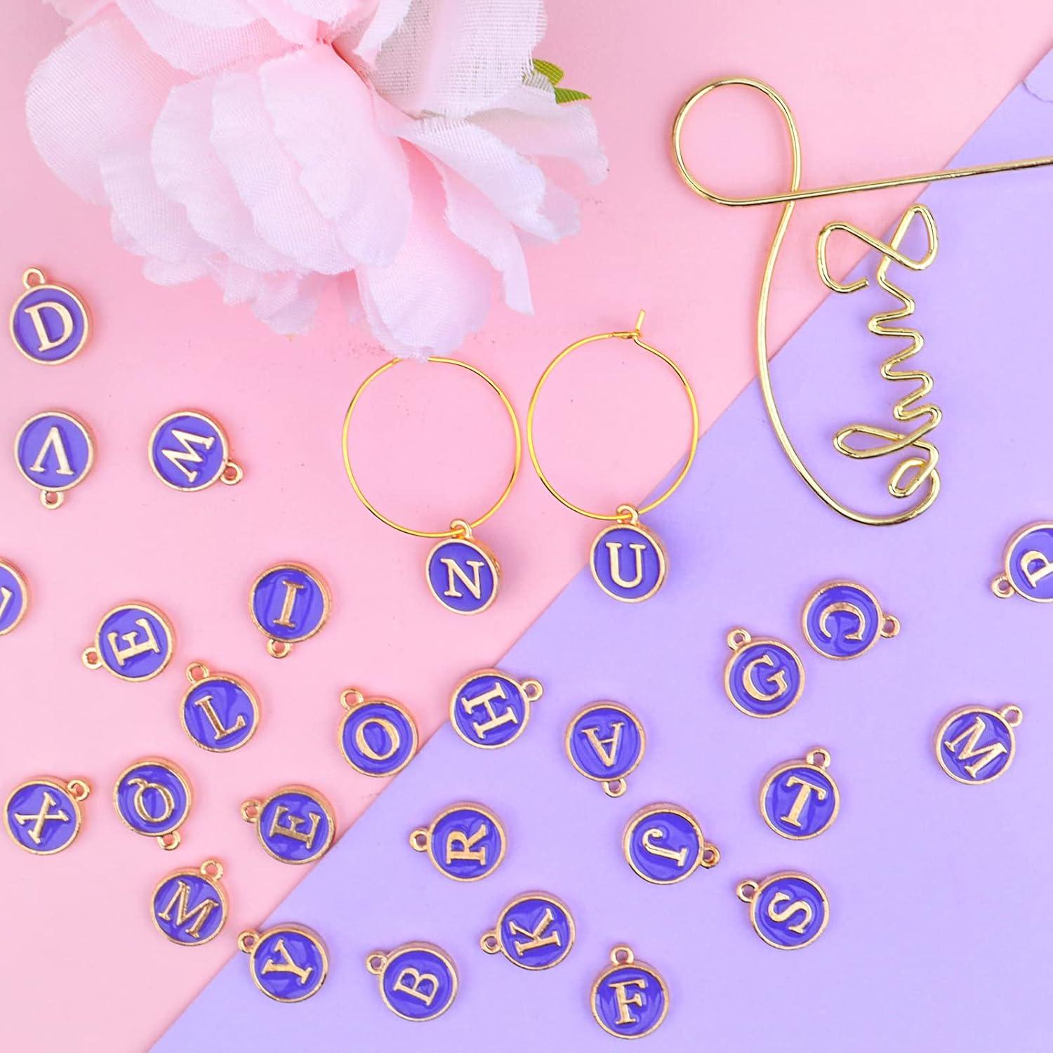 Encantos de Alfabeto Aylifu para Copas de Vino - 52 Piezas